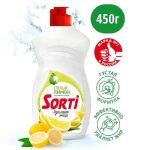 Средство для мытья посуды Sorti Лимон, 450мл