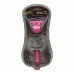 Станок для бритья жен. Max 3 лезвия + 3 сменные кассеты