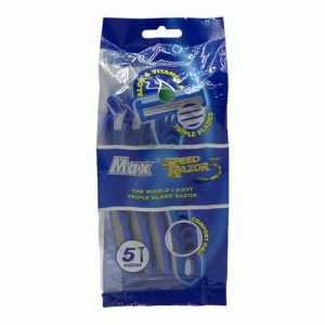 Станок для бритья одноразовый Max 3 лезвия 5шт
