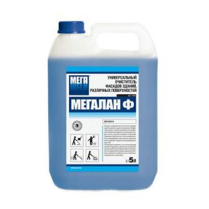 Мега: Мегалан Ф 5л очиститель фасадов зданий универсальный