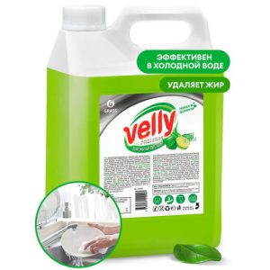 Grass: Велли Премиум 5кг средство для мытья посуды Лайм и мята