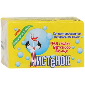 Мыло хозяйственное: 200г Аистенок в обёртке