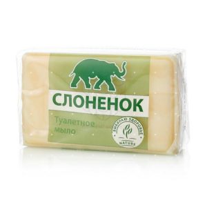 Мыло туалетное: СЛОНЕНОК 100г в обертке Аист