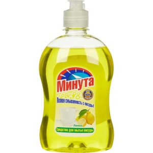 Моющее средство: МИНУТА 500мл для посуды флип-топ