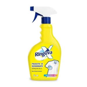 Пятновыводитель для пота и дезодоранта 450мл с желчью жидкий Х Ringuva