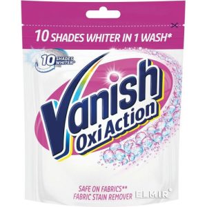 Пятновыводитель для тканей порошкообразный Oxi Action Кристальная белизна (250 г) Vanish