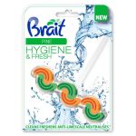 Туалетный блок двухфазный Хвоя 1 шт 45 гр Brait