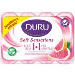 Мыло туалетное Розовый грейпфрут Duru 320г (4*80)гр