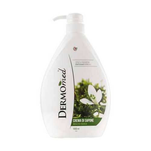 Крем-мыло жидкое "Белый мускус", Dermomed Cream Soap White Musk — изображение 2