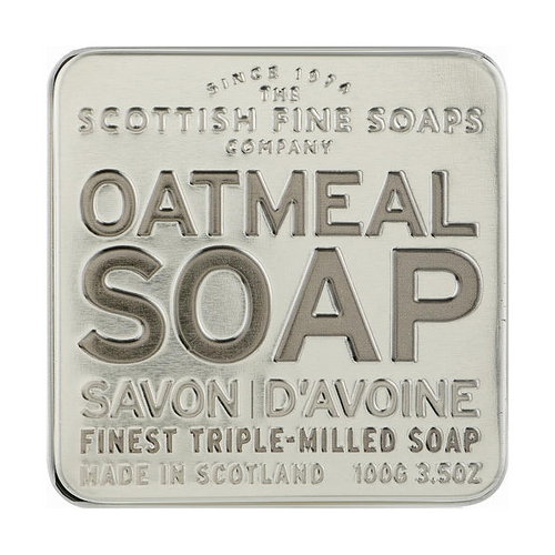 Мыло "Овсянка", Scottish Fine Soaps Oatmeal Soap In A Tin