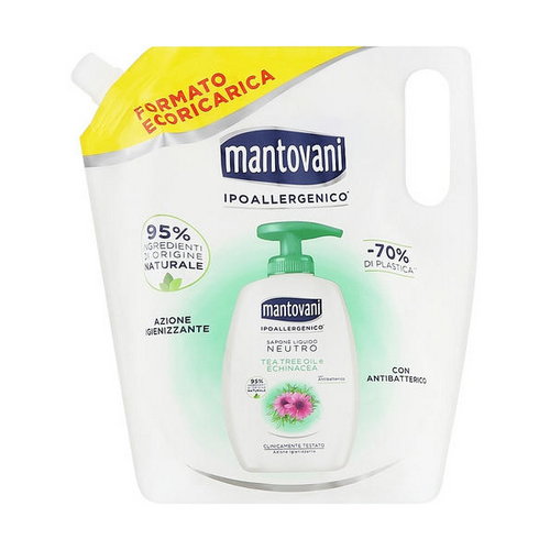 Жидкое мыло "Чайное дерево и эхинацея", Mantovani Tea Tree & Echinacea (сменный блок)