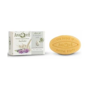 Оливковое мыло с молоком ослицы и ароматом лаванды "Эликсир молодости", Aphrodite Advanced Olive Oil & Donkey Milk