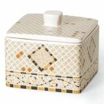 Контейнер для ватных палочек и дисков Livorno Green