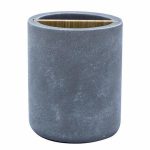 Стаканчик для зубной щётки Cement, цвет серый