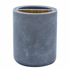 Стаканчик для зубной щётки Cement, цвет серый