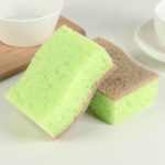 Набор губок кухонных «Тропический лес», 11x7x3,5 см, 2 шт