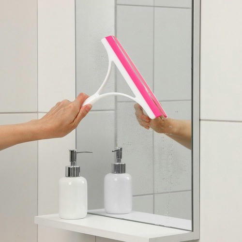 Водосгон силиконовый Доляна «Помощник», 25x21 см, цвет МИКС — изображение 2