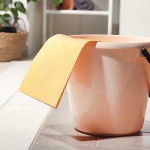 Тряпка для мытья пола Master Fresh, 50x60 см, вискоза, цвет оранжевый