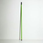 Черенок для швабры 120 см, d=2,5 см, цвет зелёный