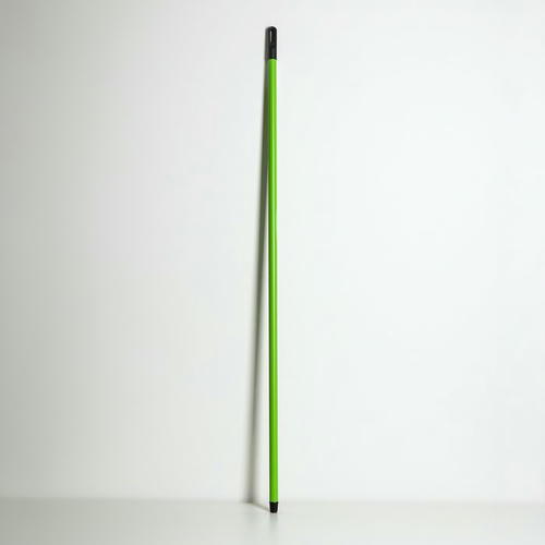 Черенок для швабры 120 см, d=2,5 см, цвет зелёный