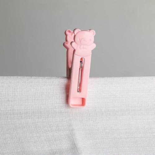 Набор прищепок бельевых «Мишки», 6 см, 16 шт