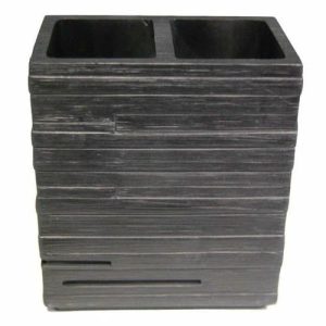 Стаканчик для з/щетки Brick, цвет черный