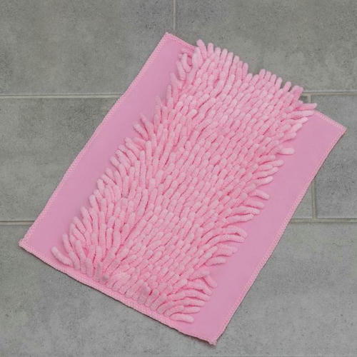 Насадка для швабры с зажимом-бабочкой, микрофибра толстая букля, 30x20 см, цвет МИКС