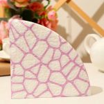 Салфетка New line Decor Вуаль розовое золото,фигурная, 12 шт