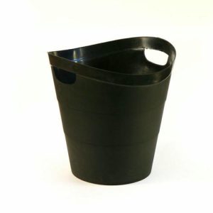 Корзина для бумаг и мусора Calligrata Uni 2002 14 литров, пластик, чёрная