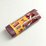 Мешки для мусора ароматизированные «Клубника в шоколаде», 60 л, 15 мкм, ПНД, 15 шт, цвет коричневый