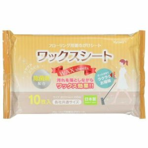 Салфетки влажные для натирки полов Kyowa, с воском, 10 шт