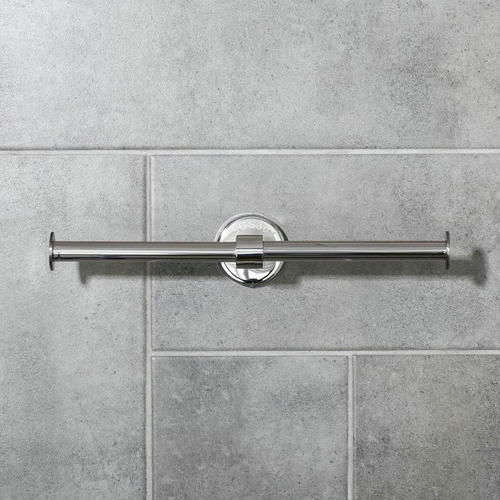 Держатель для туалетной бумаги на 2 рулона, нержавеющая сталь — изображение 2