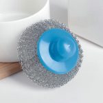 Губка для мытья для посуды «Бублик», 22 гр, цвет МИКС