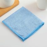 Салфетка из микрофибры 30x30 см Голубушка Универсальная, 220 гр/м2, цвет МИКС