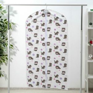 Чехол для одежды Доляна «Котя», 60x120 см