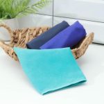 Салфетка для стёкол и зеркал Доляна, 30x40 см, цвет МИКС