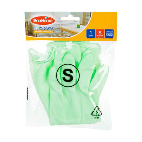 Перчатки хозяйственные, BonHome, 1 пара, в ассортименте — изображение 2