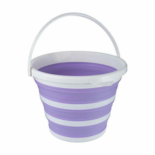 Ведро складное, Home Time, 10 л, в ассортименте