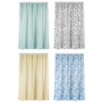 VETTA Шторка для ванной, ПЕВА, 180x180см, Твист, 4 дизайна