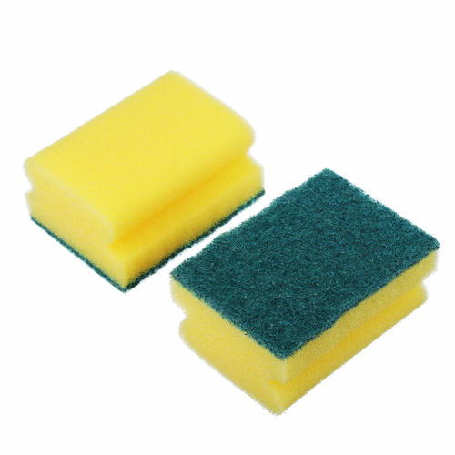 VETTA Набор губок для мытья посуды Профи 2шт, 8,5х6,5х4,3см — изображение 2