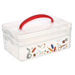 Бокс универсальный MULTI BOX 2 секции, 245х160х105мм, (1л+2л)