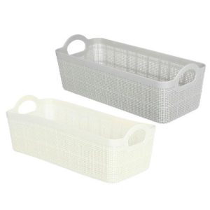 VETTA Корзина для хранения Киото, 26,7x11,5x9,3 см, 2 цвета