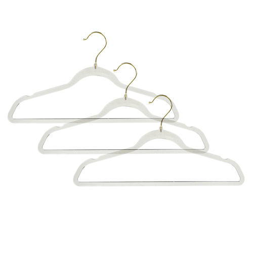 VETTA Набор вешалок для одежды Кристалл 3шт, полистирол, 2 дизайна — изображение 2