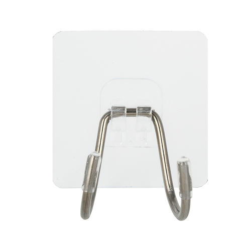 VETTA Крючки самоклеящиеся, двойные, 2шт, 7х7х4,5см, ПВХ, металл — изображение 2