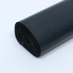Мешки для мусора в рулоне 240 л, черные, ПВД, толщина 60 мкм, 10 шт