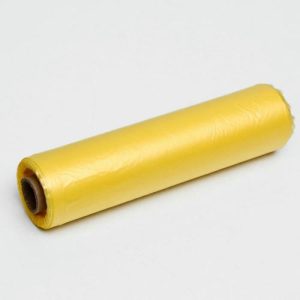 Набор пакетов фасовочных, на втулке, желтый, 24 х 37 см, 8 мкм, 400 шт