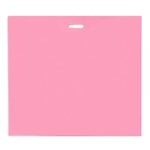 Пакет полиэтиленовый с вырубной ручкой, 64-60+8 60 мкм Розовый - 50 шт.