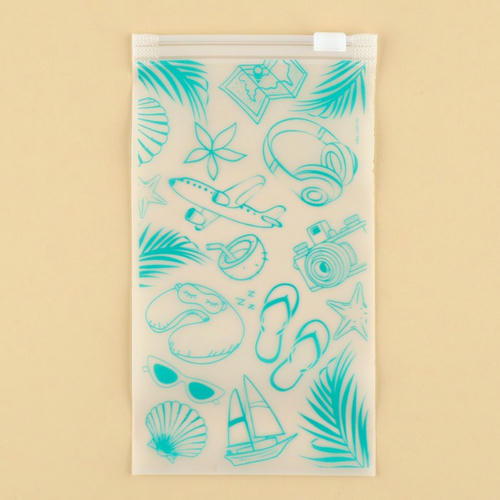 Зип пакет для путешествий «Отдых», 14 мкм, 9 х 16 см - 20 шт.