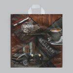 Пакет "Маклер", полиэтиленовый с петлевой ручкой, 38х42 см, 40 мкм - 25 шт.