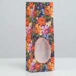 Пакет однослойный с окном "Пасха", 100 х 60 х 260 мм - 20 шт.